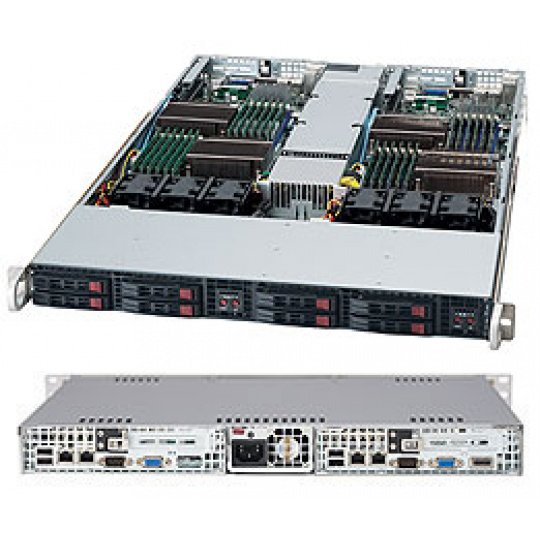 Supermicro® CSE-809T-780B 1U chassis