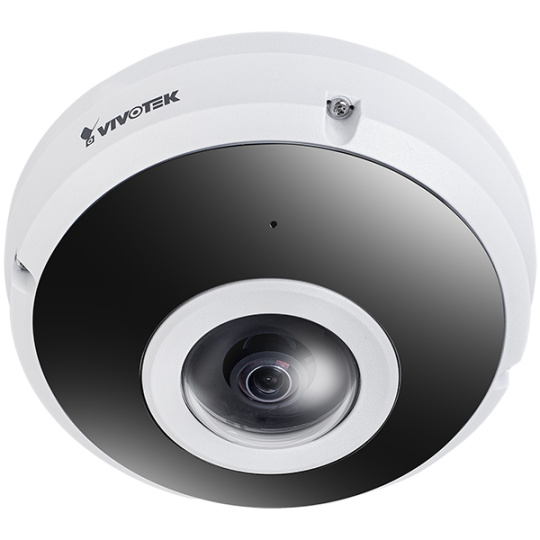 VIVOTEK 1920x1920 (3.6 Mpix) až 30sn/s, obj. 1.16mm (360°), DI/DO, Mic.in, PoE, Smart IR 10m, WDR Pro 120dB, MicroSDXC slot, 3DNR,