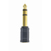 Gembird audio adaptér 6.35 mm (M) na 3.5 mm stereo jack (F)