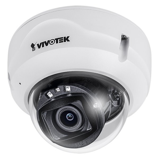 VIVOTEK 2560x1920 (5Mpix) až 30sn/s, H.265, obj. motorzoom 2.8-10mm (95-41°), Mic., PoE, Smart IR, SNV, WDR 120dB, MicroSDXC slot,