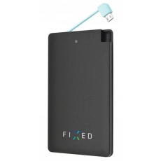 RECALL Extratenká záložná batéria FIXED Powerbank 4000 v kompaktnej veľkosti, čierna RECALL Extratenká záložná batéria FIXED Powerbank 4000 v kompaktnej veľkosti, čierna