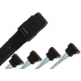 SAS 520 1.0m Mini SAS Plug with clamp (SFF 8087) 36p <> 4 x SATA plug