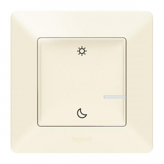 Legrand VALENA LIFE S NETATMO BEZDRÔTOVÝ SPÍNAČ ZOBUDENIE/SPÁNOK BÉŽOVÝ