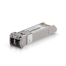 Ubiquiti SFP+ transceiver for CWDM that supports 10G connections up to 20 km using single-mode fiber with a duplex LC UP