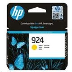 HP originál ink 4K0U5NE#CE1, HP 924, yellow, 400str. HP originál ink 4K0U5NE#CE1, HP 924, yellow, 400str.