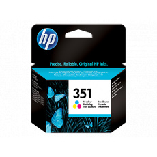 HP 351 Tri-colour Inkjet Print Cartridge with Vivera Inks