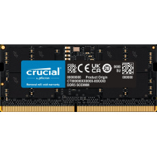 16GB DDR5-4800 SODIMM CL40 (16Gbit) Crucial Unbuffered 16GB DDR5-4800 SODIMM CL40 (16Gbit) Crucial Unbuffered