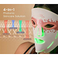 Renpho Rejuven Artemis Blush LED Light Therapy Mask, 432 vysokohustých LED diód, 4 svetelné režimy,5 úrovní intenzity