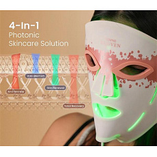 Renpho Rejuven Artemis Blush LED Light Therapy Mask, 432 vysokohustých LED diód, 4 svetelné režimy,5 úrovní intenzity Renpho Rejuven Artemis Blush LED Light Therapy Mask, 432 vysokohustých LED diód, 4 svetelné režimy,5 úrovní intenzity