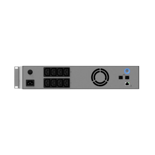 Ubiquiti UniFi managed 1.5kVA rackmount uninterruptible power supply with 4 backup and 4 surge outlets, a field replacea Ubiquiti UniFi managed 1.5kVA rackmount uninterruptible power supply with 4 backup and 4 surge outlets, a field replacea