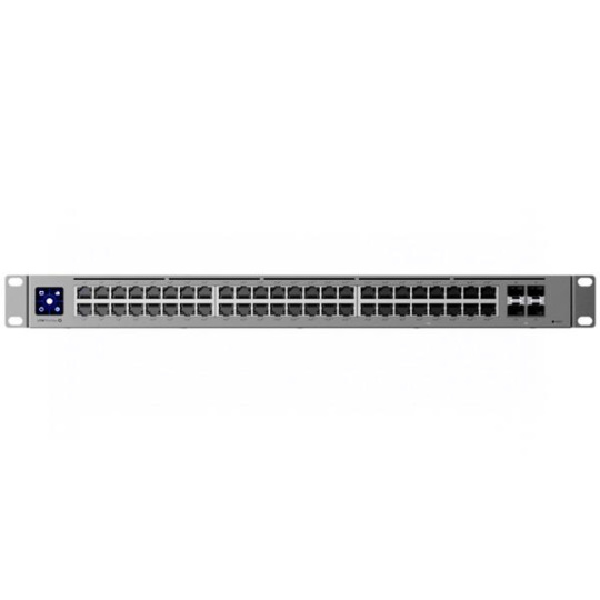 Ubiquiti A 48-port, Layer 3 Etherlighting™ switch with 2.5 GbE Ubiquiti A 48-port, Layer 3 Etherlighting™ switch with 2.5 GbE