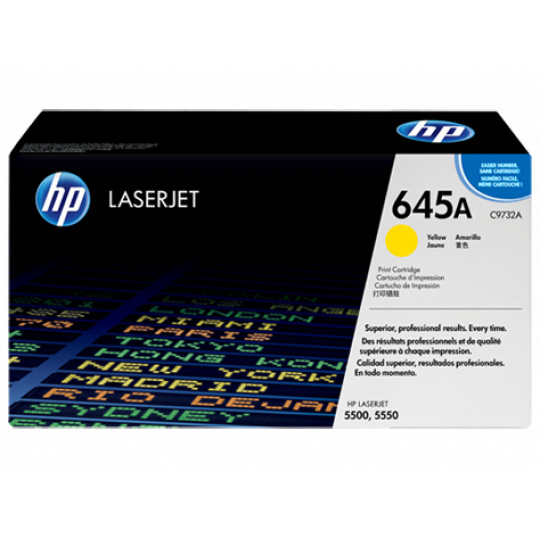 HP toner for CLJ5500/5550 yellow