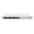 MIKROTIK RouterBOARD Cloud Router Switch CRS326-24S+2Q+RM + L5 (650MHz; 64MB RAM; 1x LAN; 24x SFP+; 2x QSFP+) rack