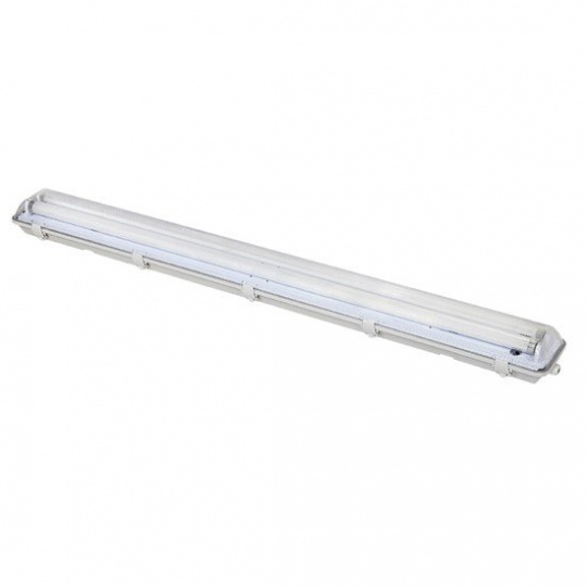 Solight LED stropné osvetlenie prachotesné, G13, pre 2x 150cm LED trubice, IP65, 160cm