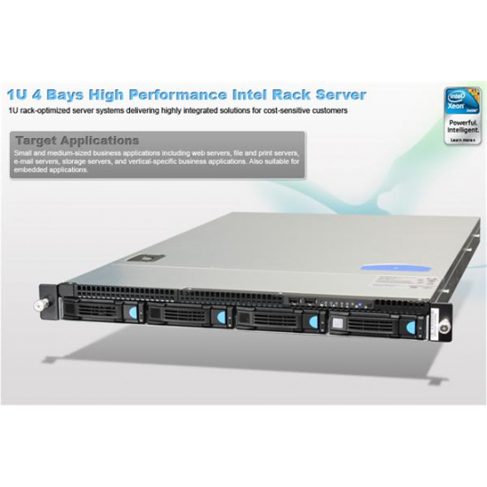 Intel® Server System R1304BB4DC (Beartooth Pass 1U)