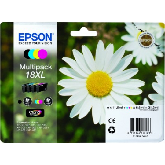 Epson atrament XP-305 multipack CMYK XL