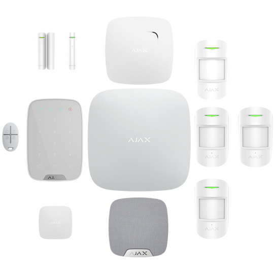 SET Ajax Môj dom, môj hrad white