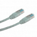 patch kábel Cat5E, UTP - 0,25m , šedý
