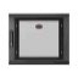 APC NetShelter 9U Wallmount Rack Enclosure Cabinet Single Hinged Server Depth