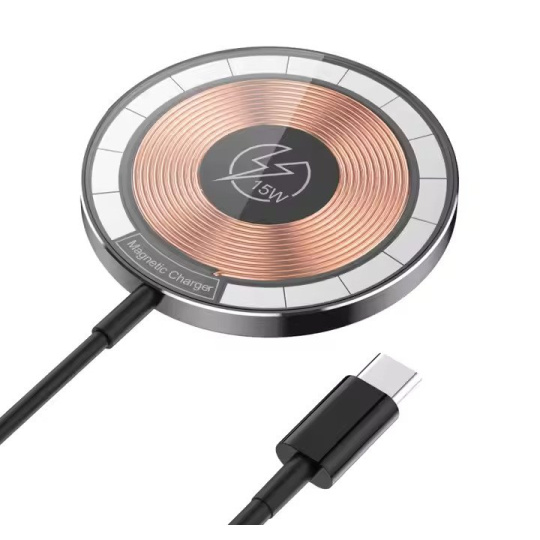 1stCOOL portable Qi MagSafe Wireless Charger 15W
