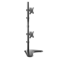 ONKRON Dual Monitor Stand for 13"-32" Screens up to 8 kg, Black