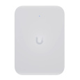 Ubiquiti Wall-mounted WiFi 7 AP with 4 spatial streams and an integrated 2.5 GbE PoE switch designed for hospitality en
