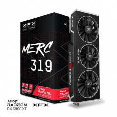 XFX AMD Video Card RX-6800XT SWIFT 319 Core, 16GB GDDR6 256bit, 2550MHz/ 16Gbps, 3xDP, HDMI, 3 Fan, 3 slot