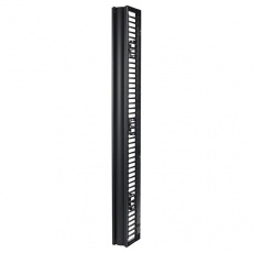 APC Valueline, Vertical Cable Manager for 2 & 4 Post Racks, 84"H X 6"W, Single-Sided with Door