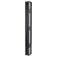 Description: Valueline, Vertical Cable Manager for 2 & 4 Post Racks, 84"H X 6"W, Single-Sided with Door