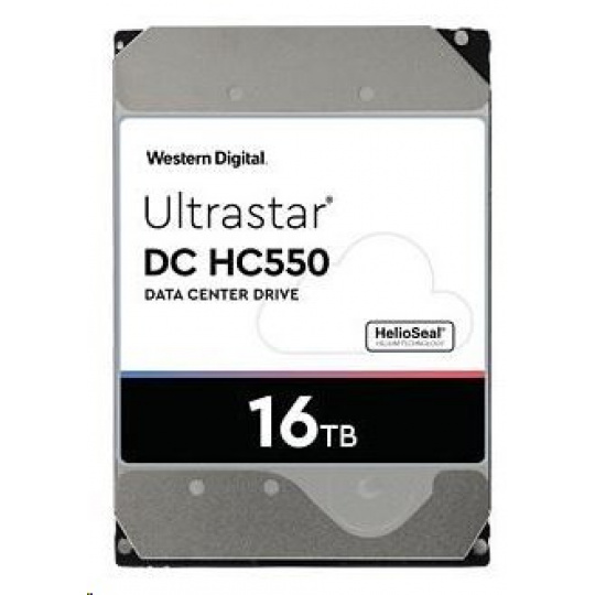 Western Digital Ultrastar DC HC550 3,5" HDD 16TB 7200rpm SATA 6Gb/s 512MB