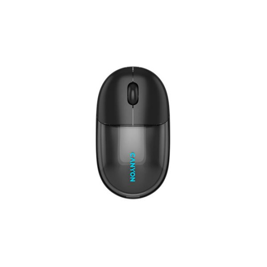 Canyon On Click 24, 2v1 bezdrôtová optická myš Bluetooth / 2.4 GHz, 1.200 dpi, akumulátor 5.000 mAh, čierna