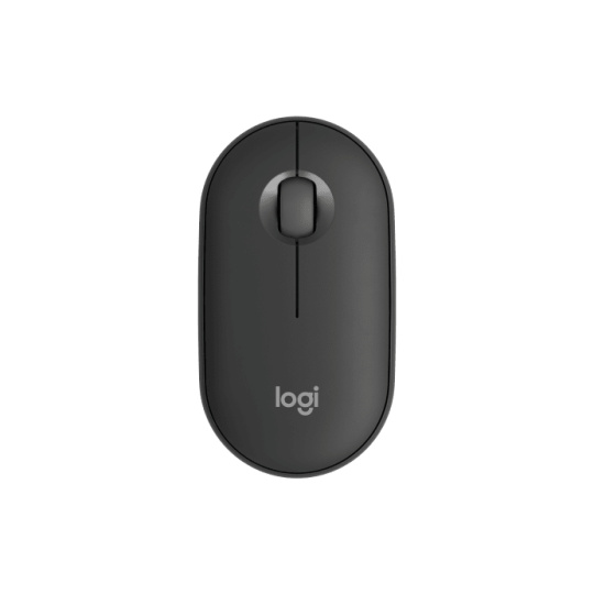 Logitech® M350s Pebble Mouse 2 - TONAL GRAPHITE - BT - N/A - EMEA-808 - DONGLELESS