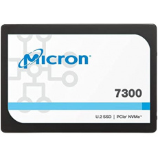 MICRON 7300 MAX 1.6TB Enterprise SSD, U.2, PCIe Gen3 x4, Read/Write: 3000 / 1900 MB/s, Random Read/Write IOPS 396K/100K