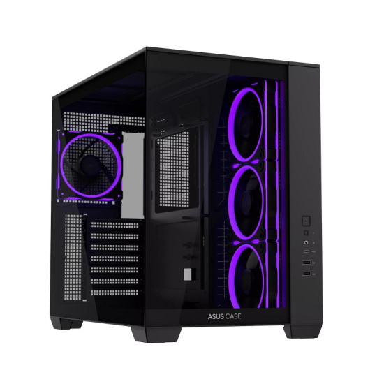ASUS A32 PLUS BLACK ARGB TG CASE ATX 4x ARGB fan ASUS A32 PLUS BLACK ARGB TG CASE ATX 4x ARGB fan