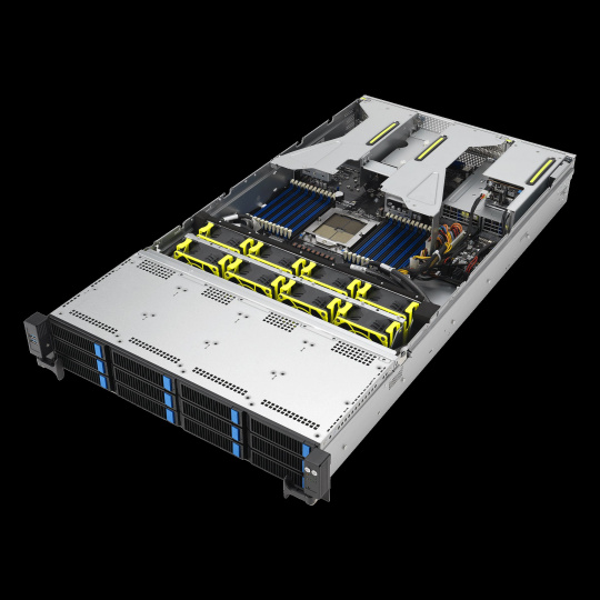 2U0 server SP5 24x DDR5 4800 12x 3.5/2.5 NVMe/SATA +2x2,5