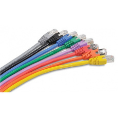 CNS patch kábel Cat6A, S/FTP, LSOH - 15m , žltý