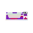 Lorgar KBP70TKLW, Pro bezdrôtová mechanická herná klávesnica, 2.4 GHz/ BT 5.0, Displej, multim. tlač., US layout, biela
