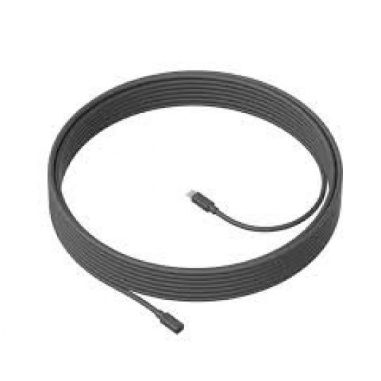 Logitech® MEETUP Mic Extension Cable - GRAPHITE - WW