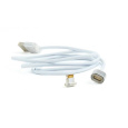 Gembird kábel nabíjací Lightning 8-pin (M) na USB 2.0 (M), magnetický konektor, 1 m, strieborný