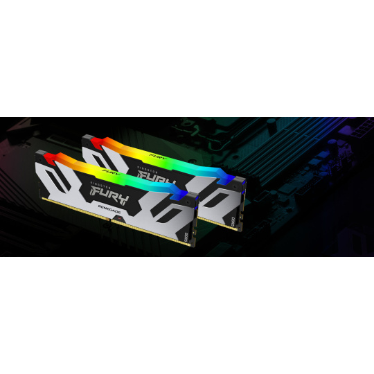 32GB 6400MT/s DDR5 CL32 DIMM (Kit of 2) FURY Renegade RGB