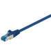 patch kábel Cat6A, SFTP, LS0H - 3m, modrý