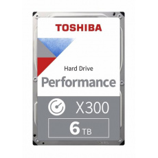 HDD Desktop Toshiba X300 (3.5'' 6TB, 7200RPM, 256MB, SATA 6Gb/s), bulk