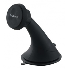 Canyon Car Holder for Smartphones,magnetic suction function ,with 2 plates(rectangle/circle), black ,97*67.5*107mm 0.068kg