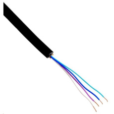 TCEPKPFLE 1x4x0,6 - oznamovací tienený kábel pre pripojenie príslušenstva na pohon brány a vrát, cena za 1 m