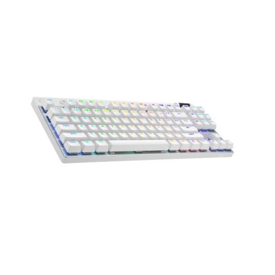 Logitech®  G PRO X TKL LIGHTSPEED Gaming Keyboard - WHITE - US INT'L - 2.4GHZ/BT - N/A - EMEA28-935 - TACTILE