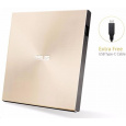 ASUS SDRW-08U9M-U external ultraslim DVD-RW USB-C/A, GOLD