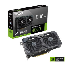 ASUS DUAL-RTX4060-O8G 8GB/128-bit GDDR6 HDMI 3xDP ASUS DUAL-RTX4060-O8G 8GB/128-bit GDDR6 HDMI 3xDP