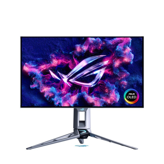 ASUS ROG SWIFT PG27AQWP-W 27" OLED 2560x1440 480Hz 0.02ms 540cd USB 2xHDMI DP silver ASUS ROG SWIFT PG27AQWP-W 27" OLED 2560x1440 480Hz 0.02ms 540cd USB 2xHDMI DP silver