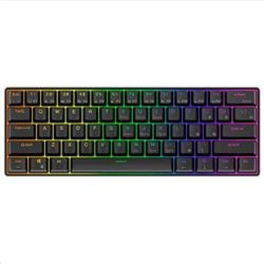 ROYAL KLUDGE RK61 Black Gaming Keyboard Red switch