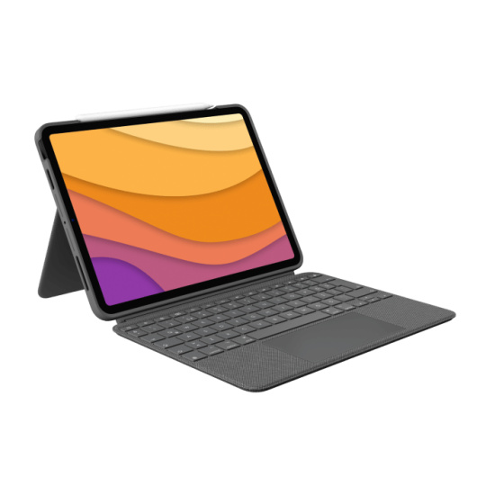 Logitech® Combo Touch for iPad Pro 12.9-inch (5th and 6th generation) - GREY - UK - INTNL